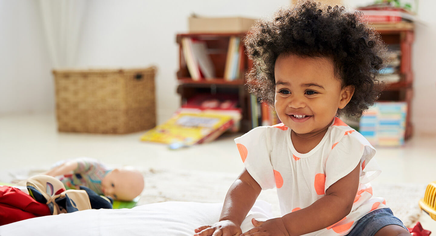 child smiling